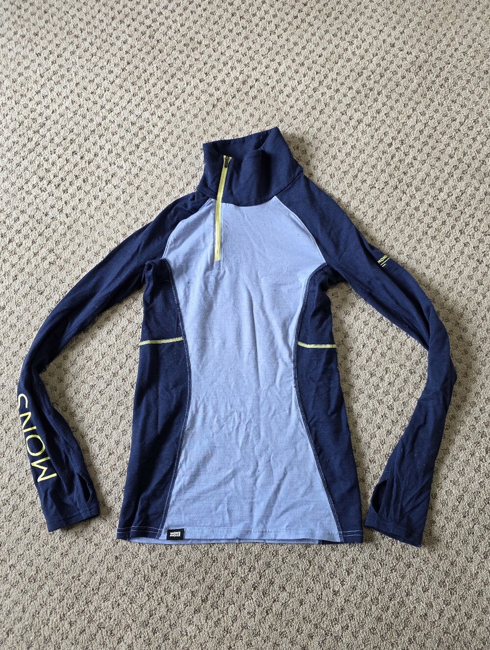 Mons Royale Olympus 3.0 Merino Quarter Zip Midweight Baselayer